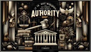 It is not wisdom but authority that makes a law. t - tymoff